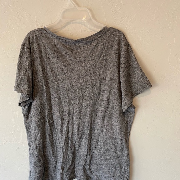 Madewell T-shirt V neck heather gray whisper L - Picture 6 of 6